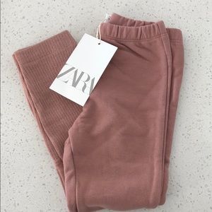 Zara baby size 3-4 mauve, pink pants